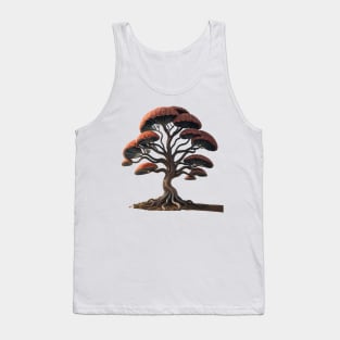 Mushroom tree Tank Top